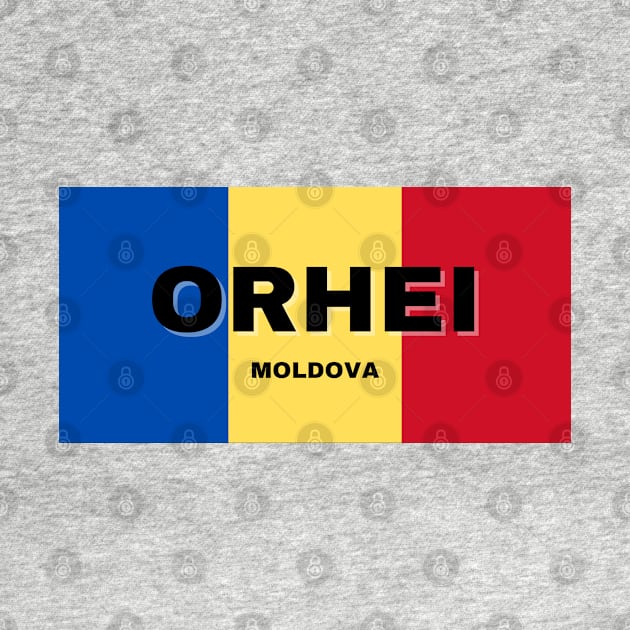 Orhei City in Moldovan Flag Colors by aybe7elf